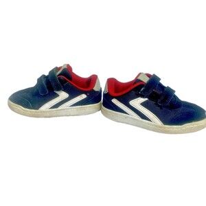 Cat & Jack Boys Toddler Suede Canvas Sneakers Black & Red Size 10 Toddler